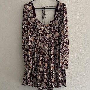 NWT Altard State Floral Print Long Sleeve Dress